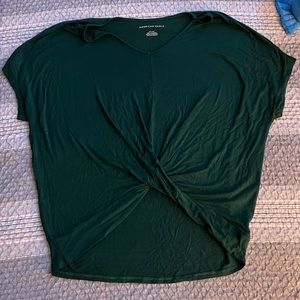 American eagle tied top